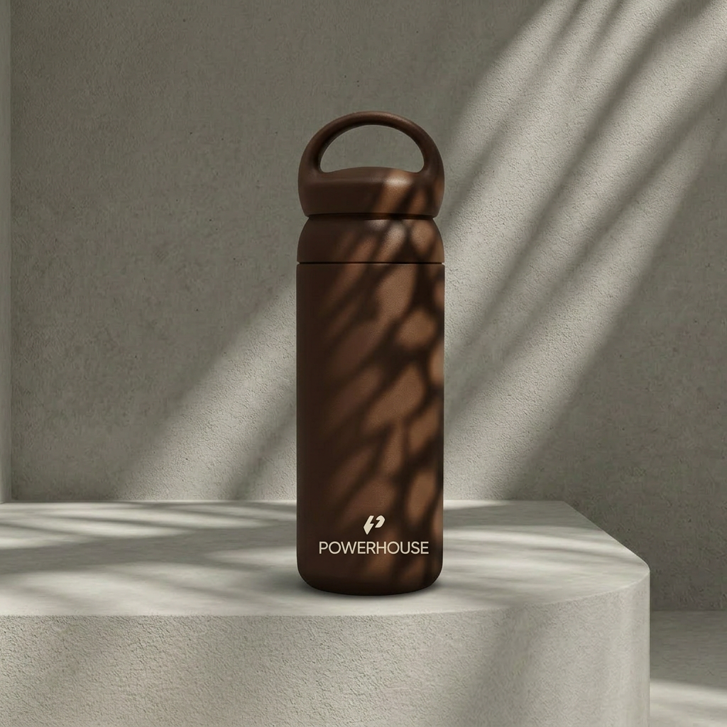 POWERHOUSE Studio Tumbler 16 oz - Chocolate