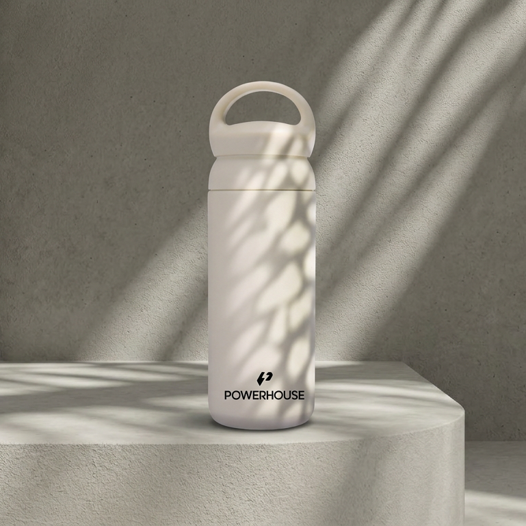 POWERHOUSE Studio Tumbler 16 oz - White